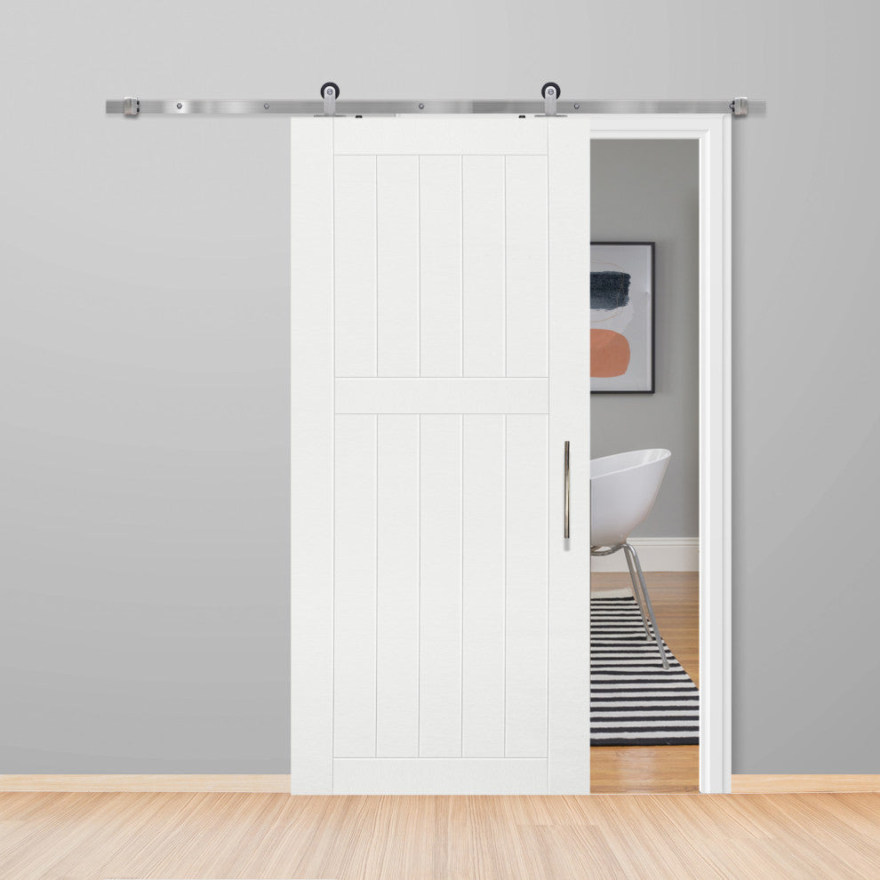 2 Panel Bungalow MDF Door, 32"x96"