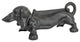 Weiner Dog Cast Iron Boot Scraper Dachshund Dog Statue