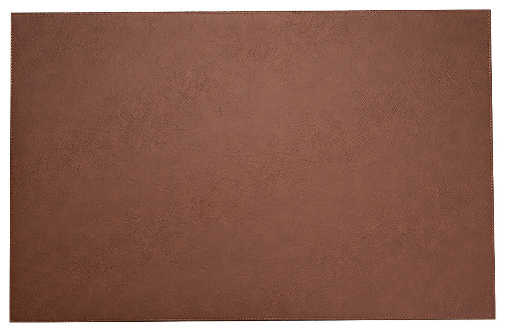 4 Piece Desk Set, Brown