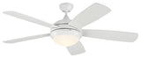 Generation Lighting Discus 52" Ceiling Fan Matte White