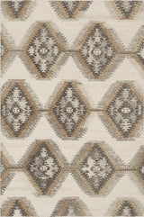 Akina AK-03 Ivory Camel Area Rug, 3'6"x5'6"