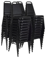 Restaurant Stack Chair (40 pack)- Black