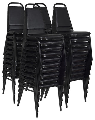 Restaurant Stack Chair (40 pack)- Black