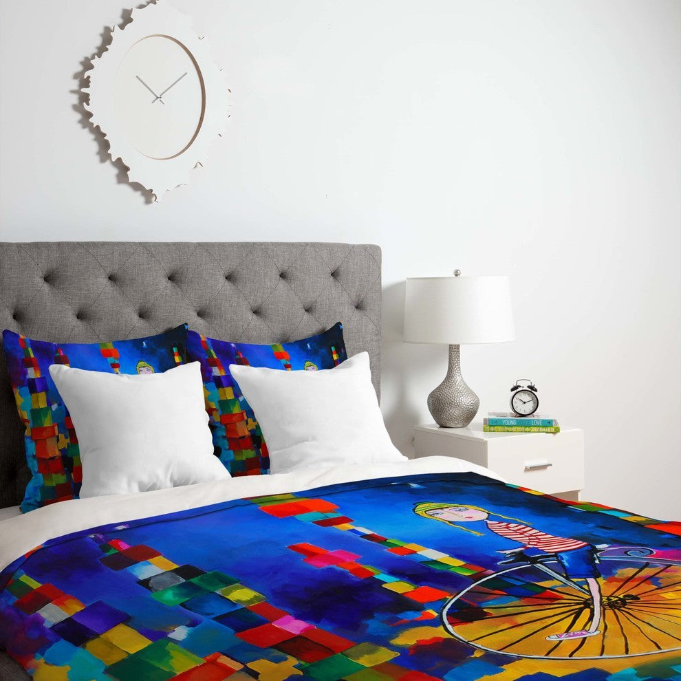 Deny Designs Robin Faye Gates Out Of Bounds Duvet Cover - Lightweight