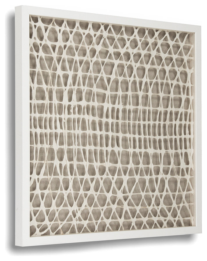 Abstract Paper Framed Art by Zentique