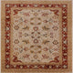 Ahgly Company Indoor Square Mid-Century Modern Area Rugs, 4' Square
