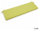 57"x19" Outdoor Spun Polyester Loveseat Cushion, Lime