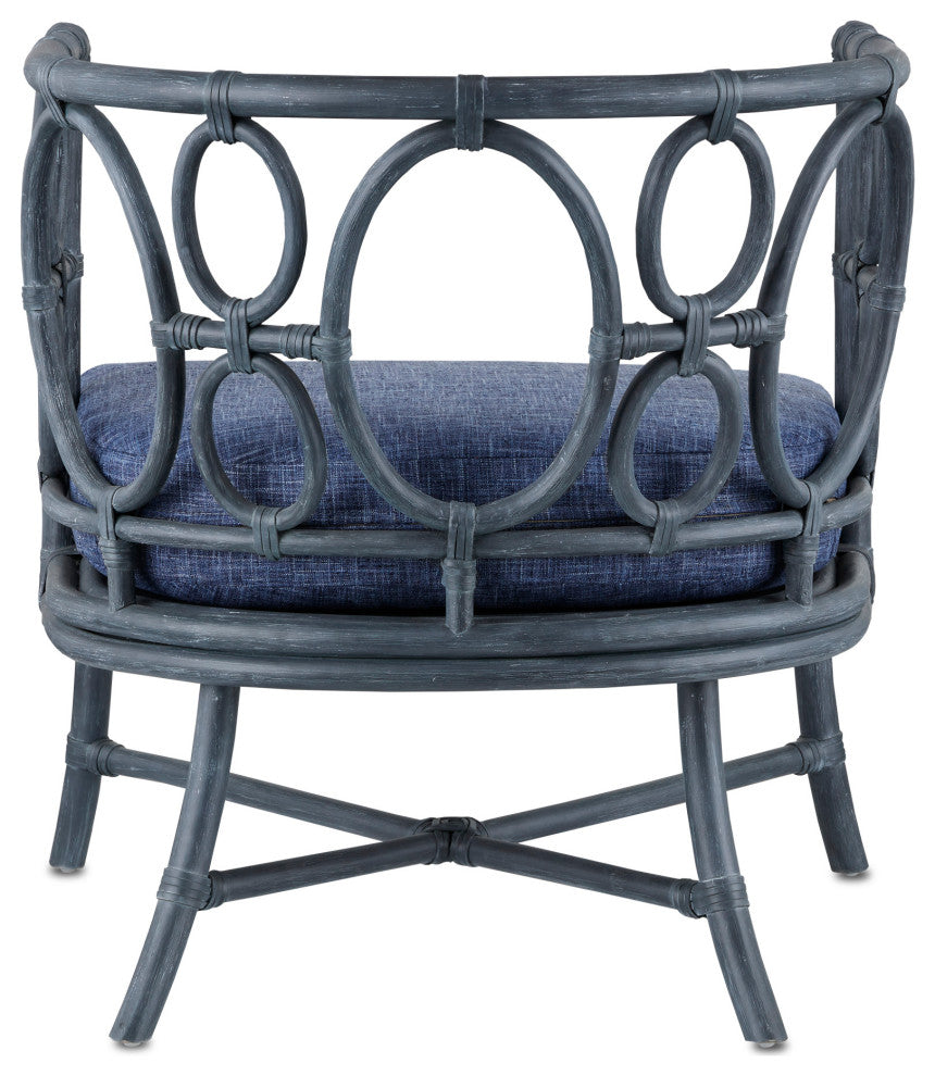 Tegal Finn Navy Chair