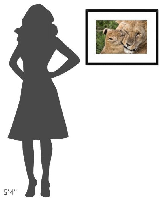 "Mother Love" Framed Digital Print by Alessandro Catta, 26"x20"