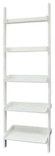 White Leaning Ladder Shelf