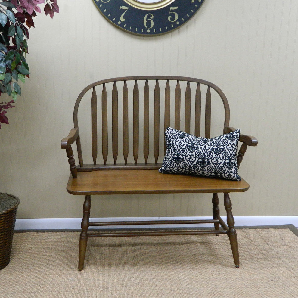 Windsor Bench, American Oak