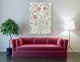 Epic Graffiti 'Spring Blossoms' by Candra Boggs, Giclee Canvas Wall Art, 40"x60"