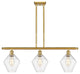 Innovations 516-3I-SG-G654-8 3-Light Island Light, Satin Gold