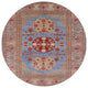 Ahgly Company Indoor Round Mid-Century Modern Area Rugs, 5' Round