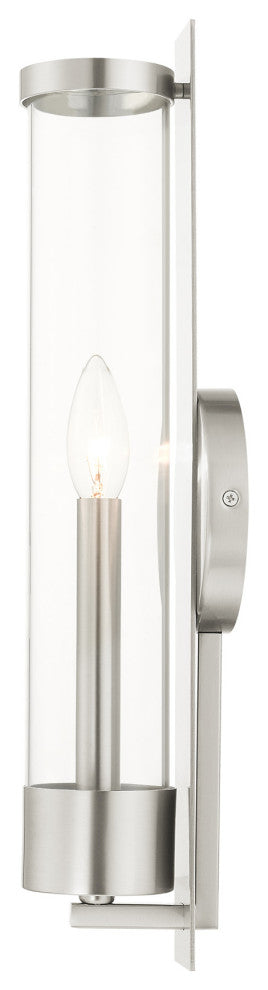 Brushed Nickel Transitional, Versatile, Clean, Modern Classic, Single Sconce