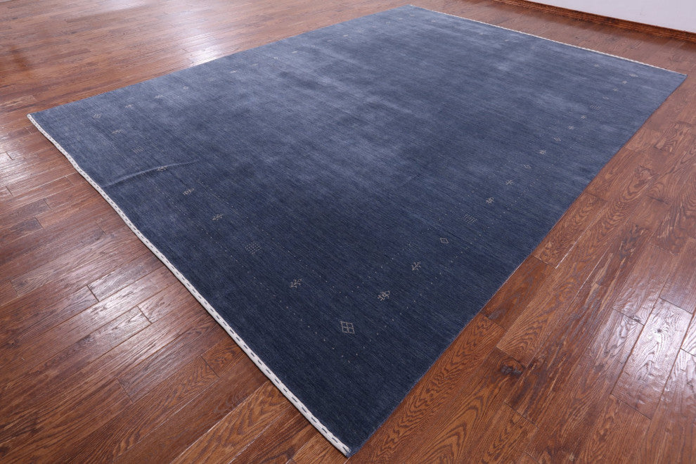 Hand Knotted Persian Gabbeh Wool Rug 10' 2" X 13' 11" Q11370