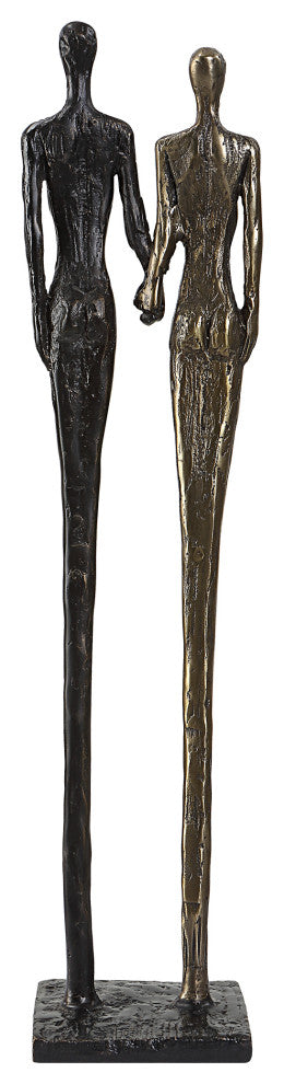 Uttermost Two's Company Cast Iron Sculpture