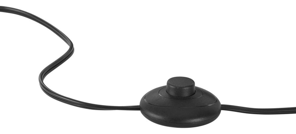 Floor Lamp Light, Black Brown Walnut, Wood, Modern Cafe Bistro Hospitality