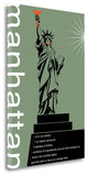 "Manhattan Recipe" By Fig-Melon Press, Giclee Print on Gallery Wrap Canvas
