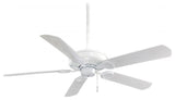 MinkaAire Sundowner Sundowner 54" 5 Blade Indoor / Outdoor Energy - White