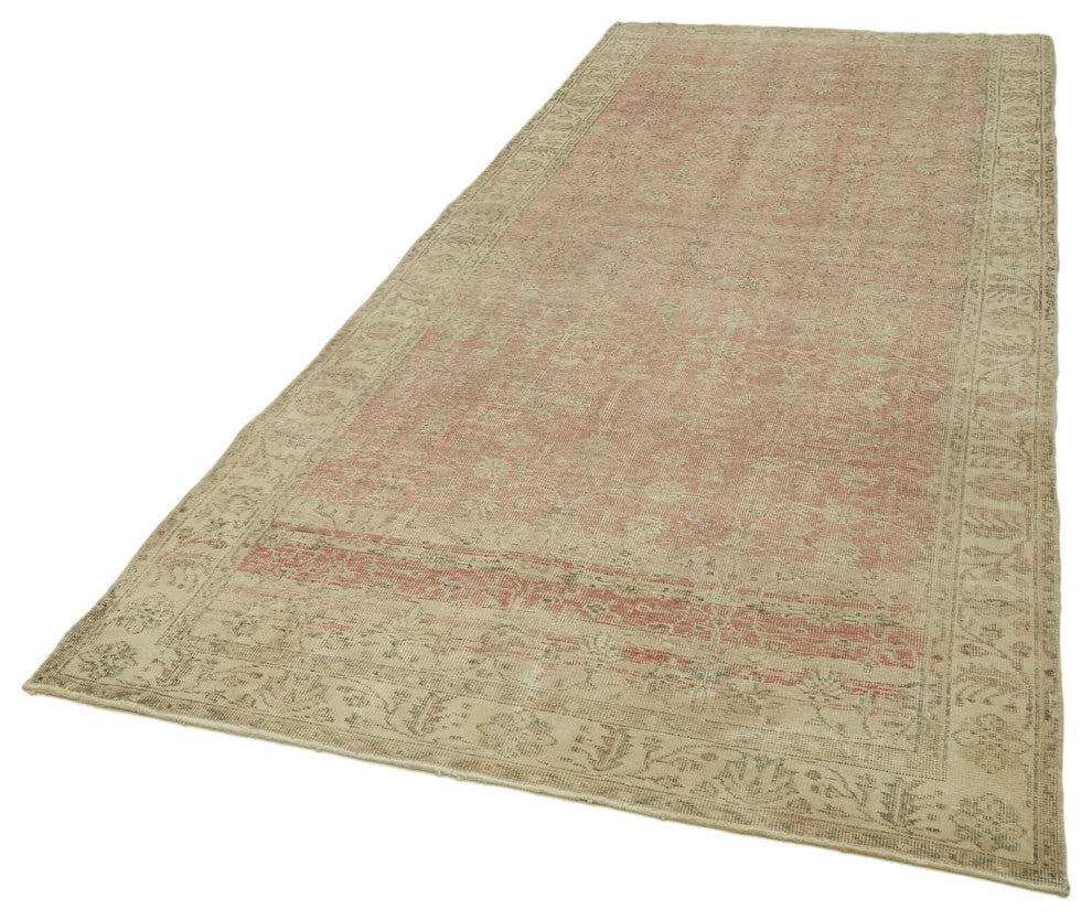 Rug N Carpet - Handwoven Oriental 4' 9" x 12' 1" Antique Runner Rug