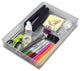 YBM Home White Mesh Desk Drawer Organizer Tray, 8x12x2, 12 Pack
