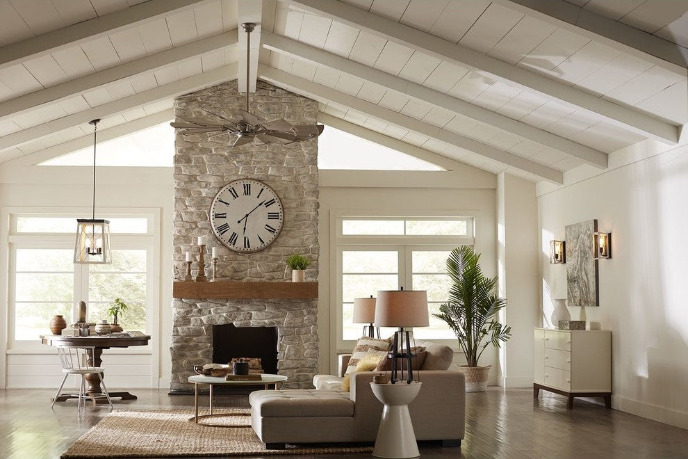 Springer 12-Blade 60" Ceiling Fan, Antique Nickel