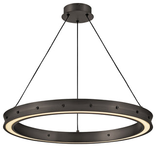 Fredrick Ramond Althea Medium Chandelier, Satin Black