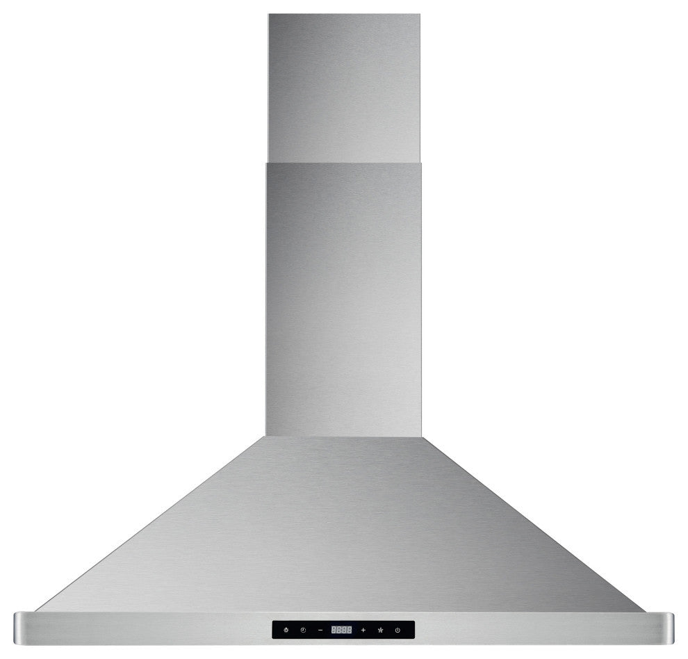 2-Piece Kitchen, 30" Gas Range and 30" Wall Mount Range Hood