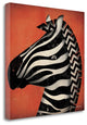 "Zebra Wow" By Ryan Fowler, Giclee Print on Gallery Wrap Canvas, Ready to Hang