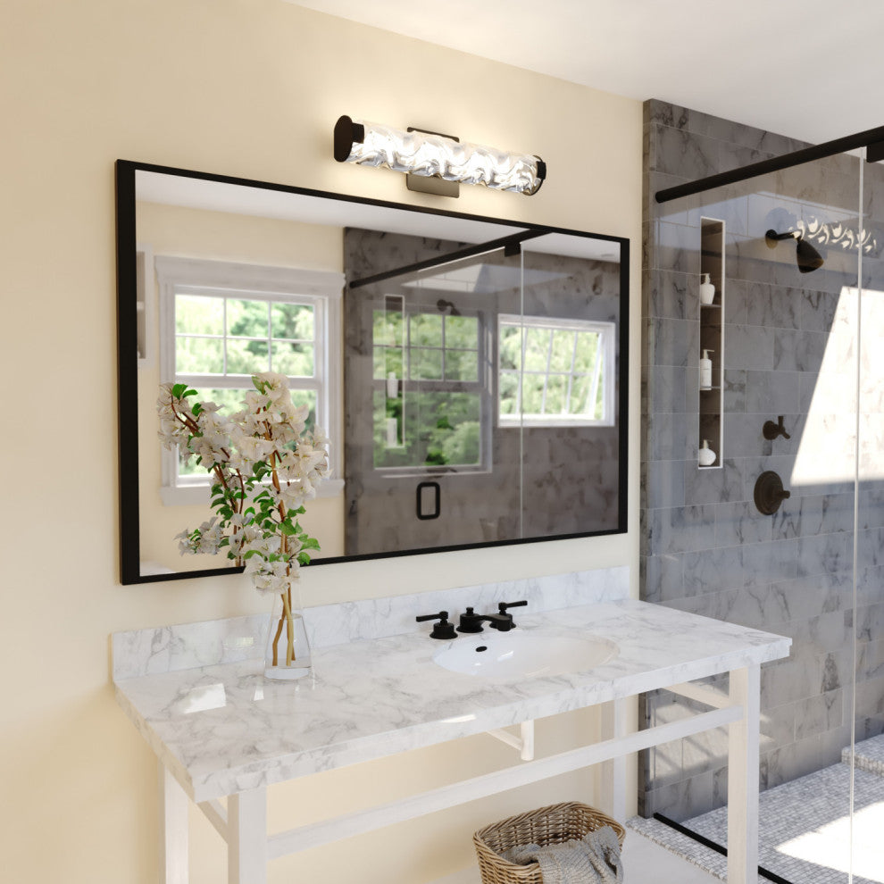 Marseille 24" LED Vanity Matte Black