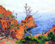 Armand Guillaumin Rocks at Trayas, 20"x25" Wall Decal Print