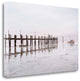 Fishing Boat Pier 3 Giclee Wrap Canvas Wall Art