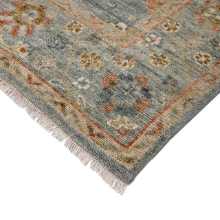 Willow Nancy Area Rug, Gray, 8' x 10', Floral