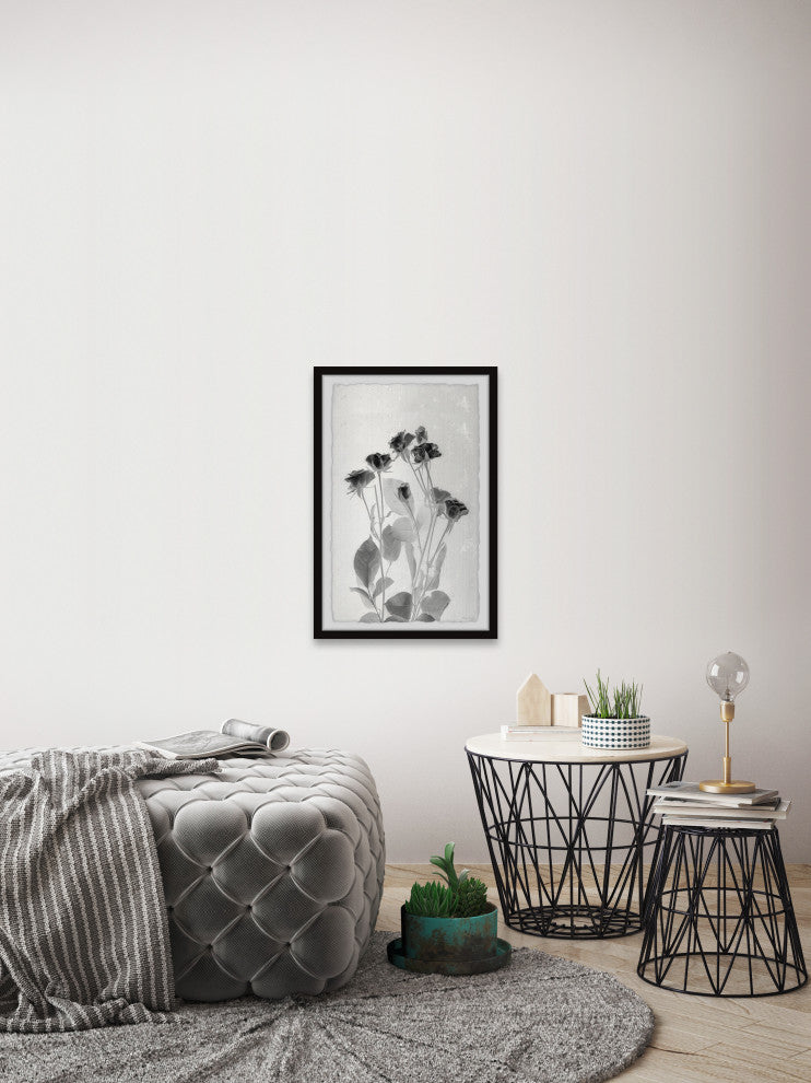 "Earth Blooms in Flower" Framed Painting Print, 8x12