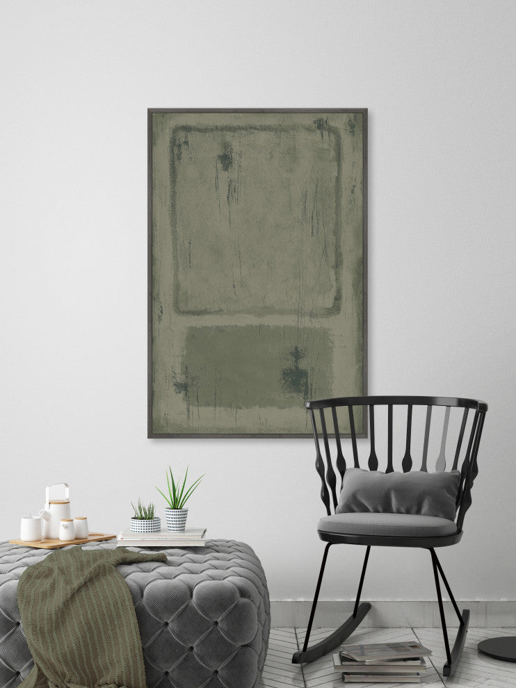 "Shadow of Life" Floater Framed Painting Print on Canvas, 20x30