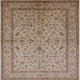 Ahgly Company Indoor Square Mid-Century Modern Area Rugs, 7' Square