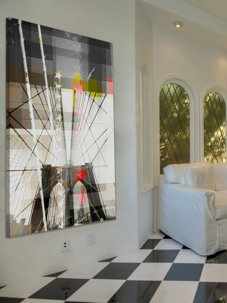 "Brooklyn" Fine Art Canvas Print, 18"x36"