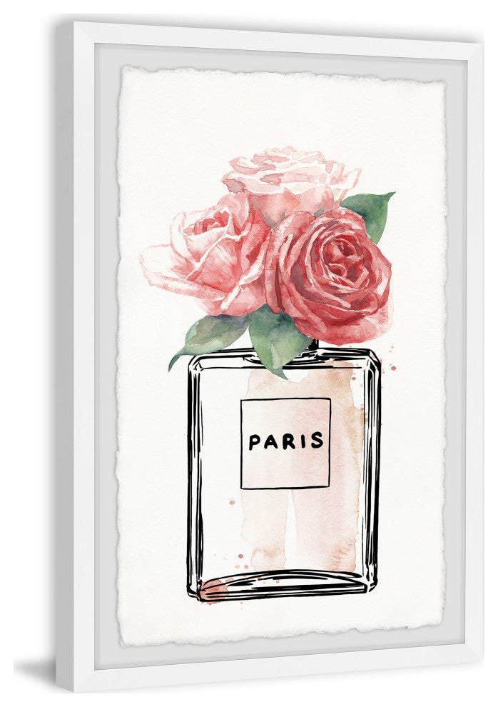 "I Love Your Scent" Framed Painting Print, 20x30