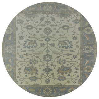 Ahgly Company Indoor Round Mid-Century Modern Area Rugs, 6' Round