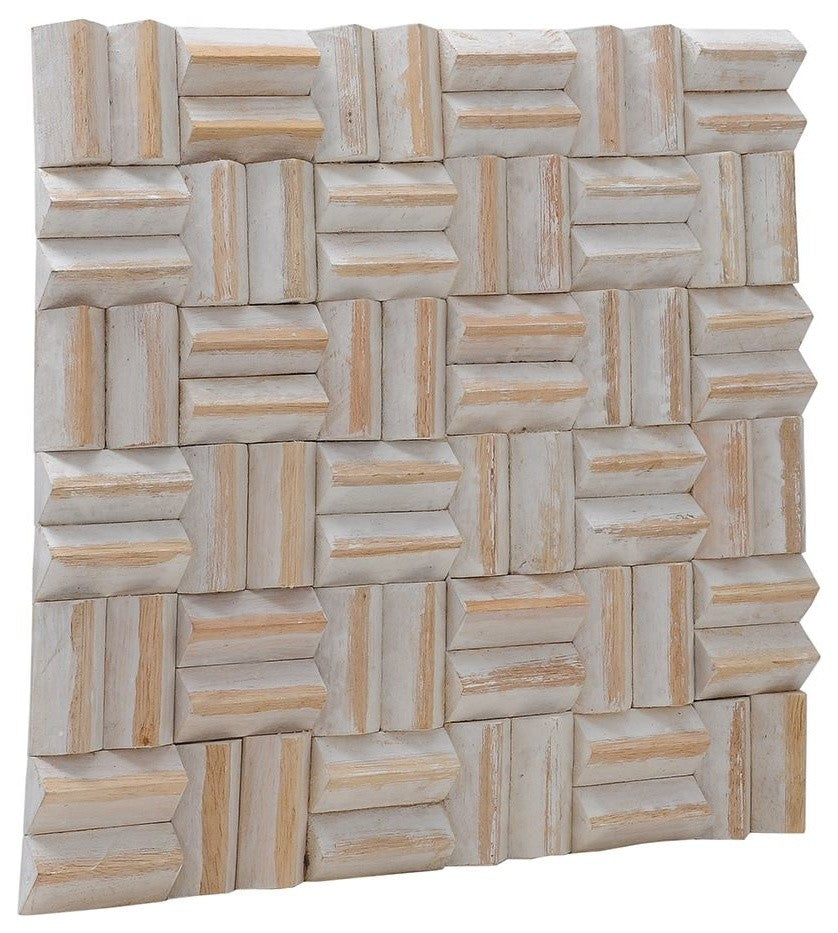 East at Main Thatch Coral Teak Wall Tile