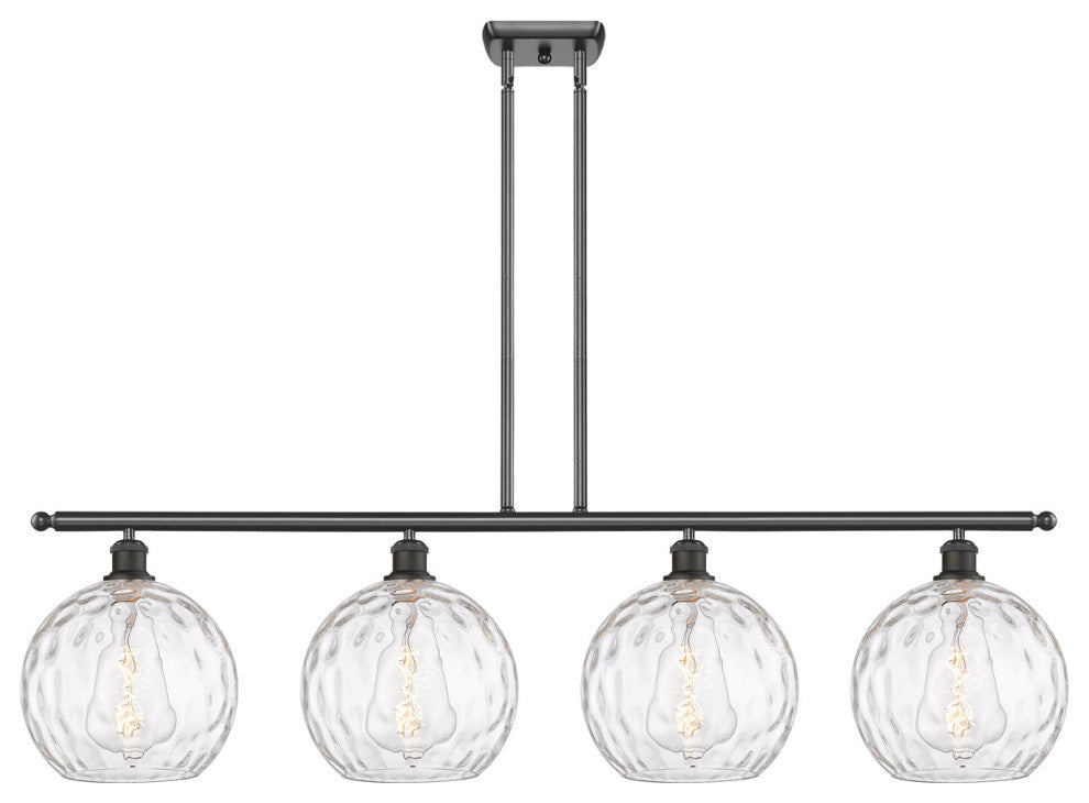 Innovations 516-4I-OB-G1215-10-LED 4 Light Island Light, Oil Rubbed Bronze