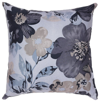 Oppy Blue Accent Pillow