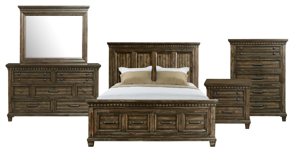 Johnny Queen Storage 5-Piece Bedroom Set