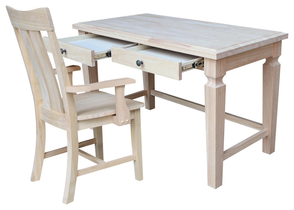 Vista Desk with 2 Drawers and Chair