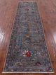 Runner Persian Tabriz Hand-Knotted Wool Rug 2' 7" X 9' 10" Q8255