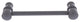 Carolina 5" Cabinet Pull, Matte Gray