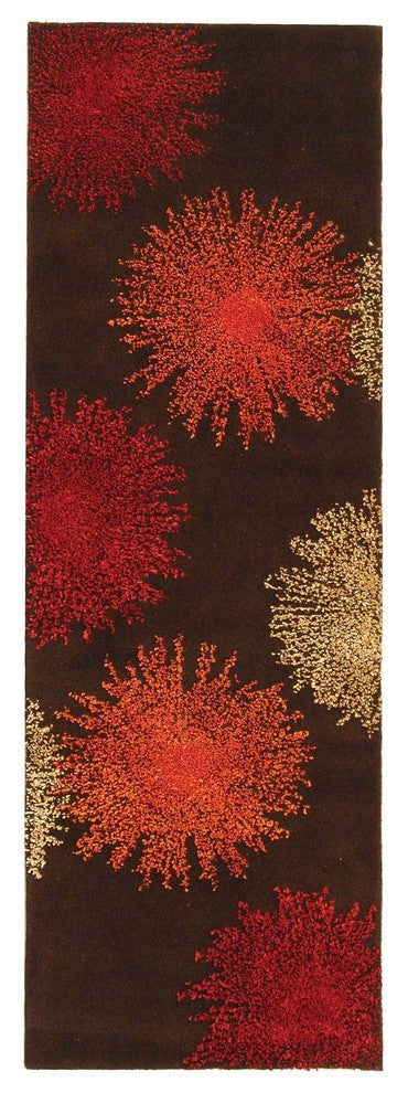 Safavieh Soho soh712b Rug, Brown/Multi, 2'6"x10'0" Runner