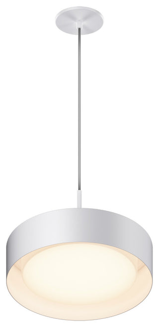 ET2 E51011 Echo 13"W LED Pendant - White / Black
