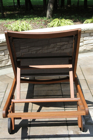 2 Person Eucalyptus Lounge Chaise Set